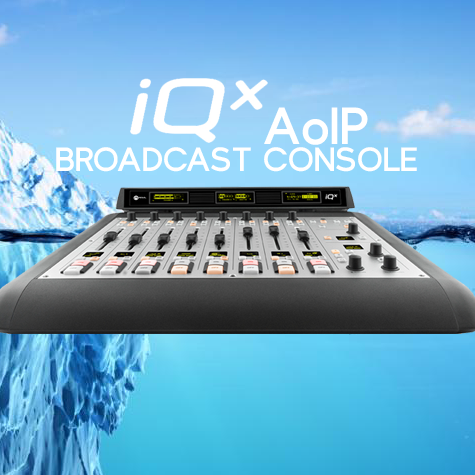 New: iQx AoIP Broadcast Console